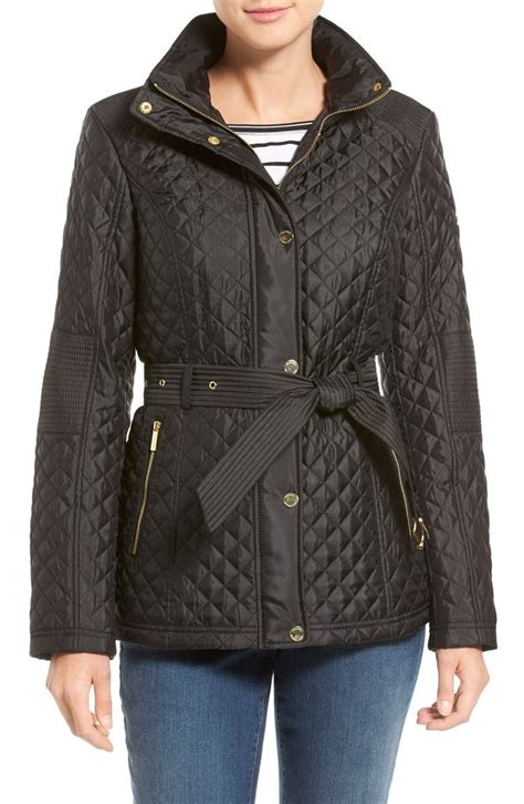 michael kors womens long jackets|michael kors padded jackets women.